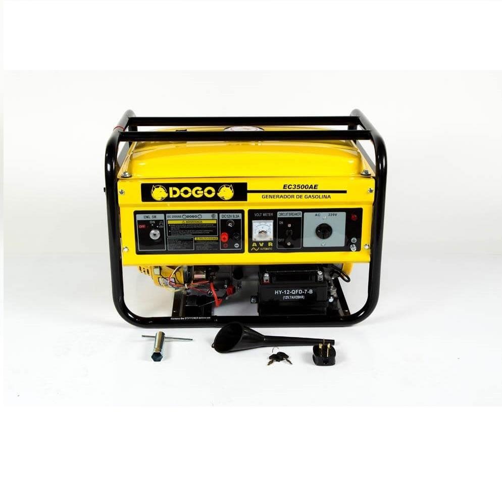 Generador nafta 220v-ec3500-4t-a/elect.-2.7kva Dogo