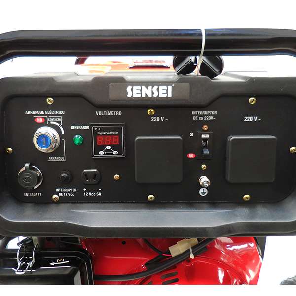Generador naftero portátil 8KVA 12HP MGE9000AE SENSEI