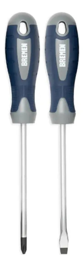 Set 2 Destornilladores Bremen Ph 2x125 Plano 6x125 7791