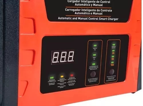 Cargador batería inteligente 12v 25amp Bc25 Black & Decker