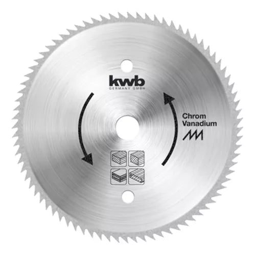 Disco de corte circular madera 160mm 100 dientes rex kwb