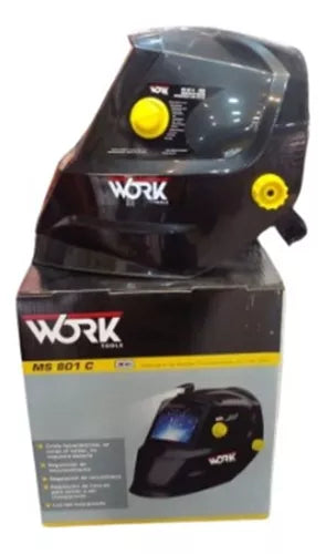 Marcara para soldar fotosensible con luz led color negro Terminator Work