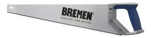 Serrucho doble filo carpintero madera 22" 65mm Bremen