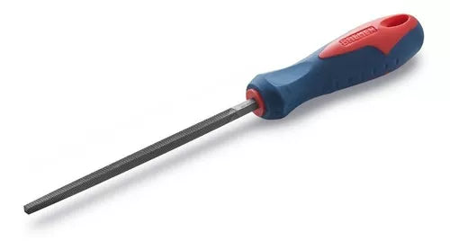 Lima para metal cuadrada bastarda 6" con cabo Bremen