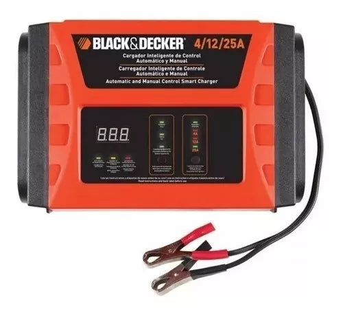 Cargador batería inteligente 12v 25amp Bc25 Black & Decker