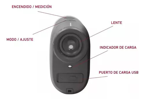 Telemetro laser medidor de distancia 700mts Wembley