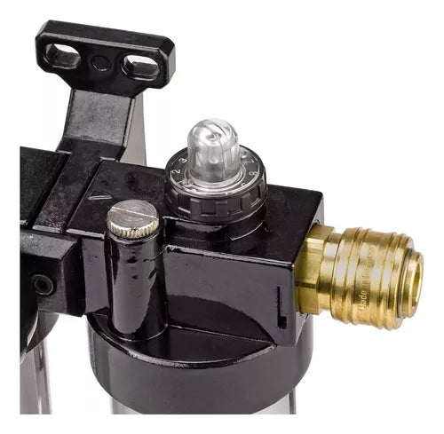 Filtro reductor de presión y lubricador acople 3/8 Einhell