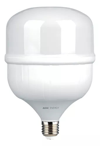 Lampara led serie T galponera 65w E40 fria blanco frío AKAI ENERGY