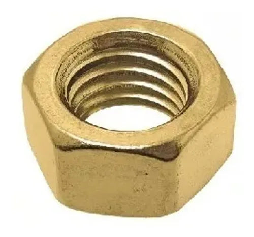 Tuerca acero MA dicromatado dorado 10 x 1.50 600 unidades Bremen