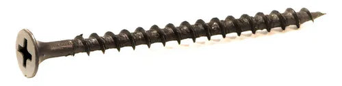 Tornillo bis grueso negro drywall 6 x 2" 500 unidades FIXO