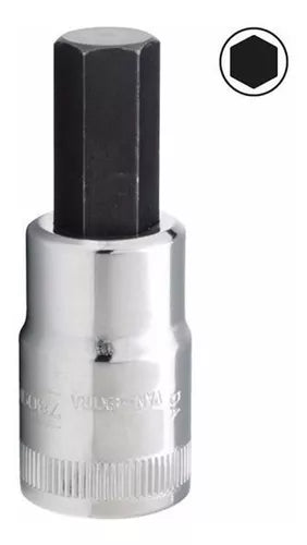 Bocallave hexagonal con punta tubo allen 8 mm encastre 1/2 Bremen