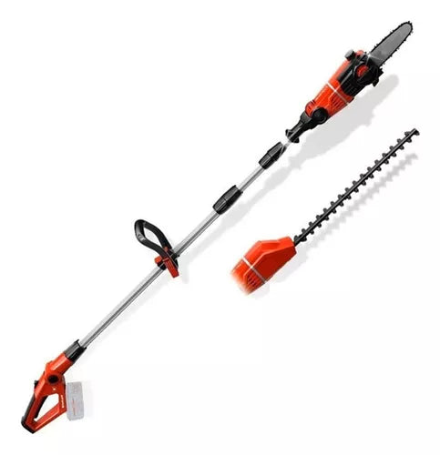 Podadora cortadora de altura Einhell Ge-hc 18 Li solo color rojo Einhell