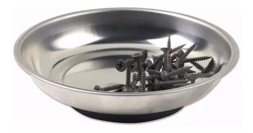 Bandeja imantada inox 150mm mecánico plato magnético Bremen