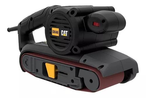 Lijadora de banda industrial DX48 negra Cat