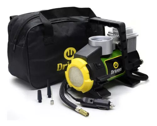 Compresor de aire mini portatil con luz led 12v AC1160 Driven