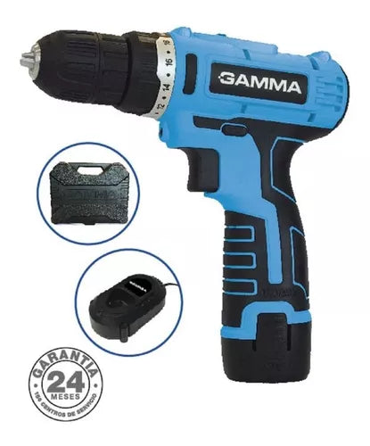 Taladro atornillador inalambrico 12V Gamma