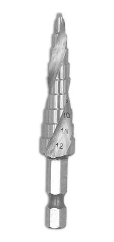 Mecha escalonada 4 a 12 mm acero rápido Bremen