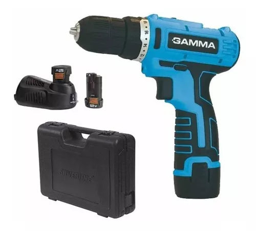 Taladro atornillador inalambrico 12V Gamma