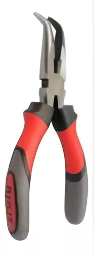 Pinza de punta curva acero al carbono 6" Bulit