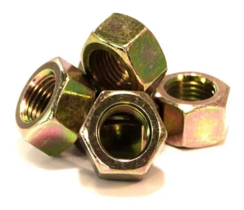 Tuerca acero MA dicromatado dorado 10 x 1.50 600 unidades Bremen
