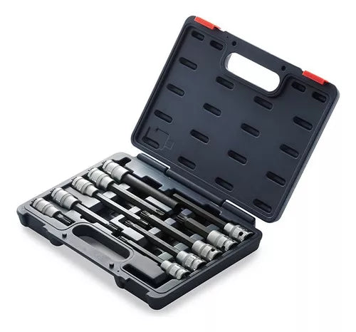 Juego llaves tubo con punta 10 piezas automotor Bremen