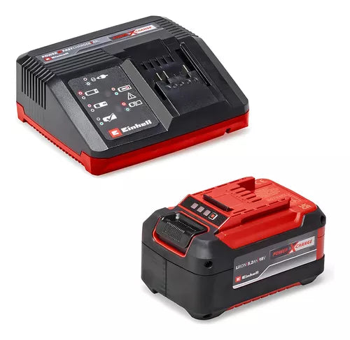 Cargador y batería 18v starter kit 5,2 Amp Einhell