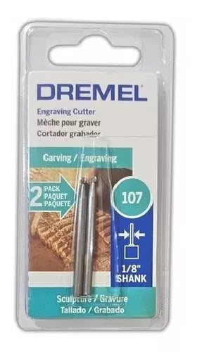 Fresa para grabar 2.4mm DR107 Dremel