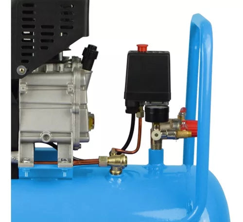 Comprensor en kit 2,5 Hp 50L + Accesorios Gamma
