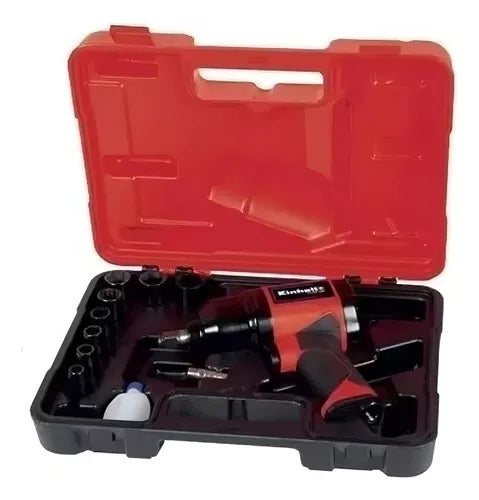 Llave pistola impacto neumatica 1/2" y tubos maletin TC-PW 340 Einhell