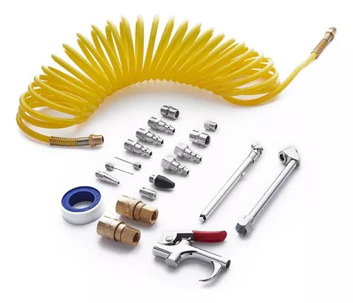 Kit para compresor por 20 pizas accesorios Bremen 6673
