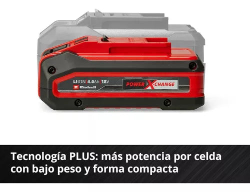 Batería plus 4 amp 18v potencia 900w power x change Einhell