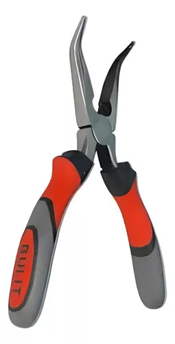 Pinza de punta curva acero al carbono 6" Bulit