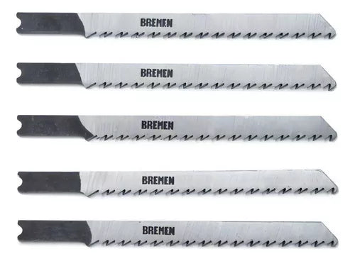 Hojas de calar encastre U para metal por 5 unidad Bremen