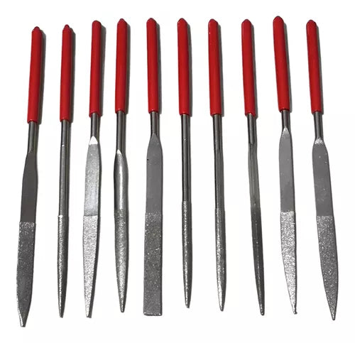 Juego limas diamantadas matricero relojero cerrajero x 10 2993 Wembley