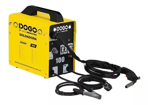 Soldadora electrica mma alambre flux 100 amp con torcha 220v Dogo