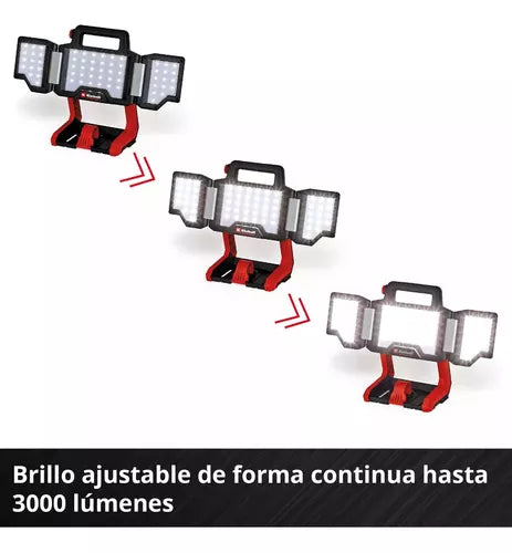 Reflector led inalámbrico 18V 3000LM TP-CL 18/3000 LI-SOLO Einhell