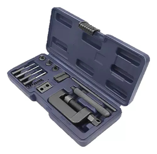 Kit corta y remacha cadena de moto Bremen