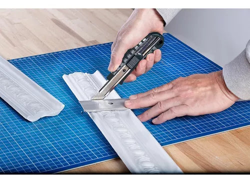 Trincheta manual mango plástico acero inoxidable KWB