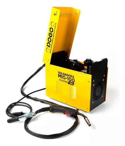 Soldadora electrica mma alambre flux 100 amp con torcha 220v Dogo