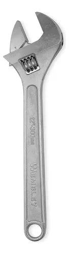 Llave ajustable 12" 300mm color cromado 0225 Wembley