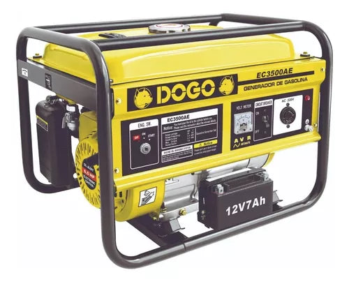 Generador nafta 220v-ec3500-4t-a/elect.-2.7kva Dogo