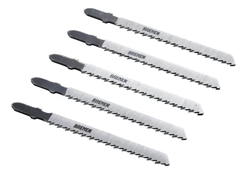 Hojas de sierra caladora T X 5 unid. 5369 Para Metal Bremen