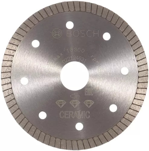 Disco diamantado para porcelanato 4 1/2" 115 MM Bosch