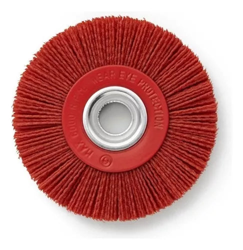 Cepillo circular nylon amoladora banco 150mm 6 PuLG 7074 Bremen