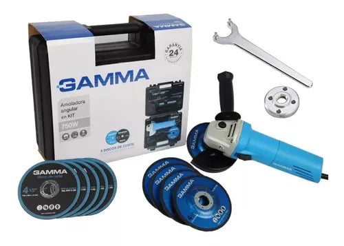 Amoladora angular 4 1/2" 115MM 750W Gamma