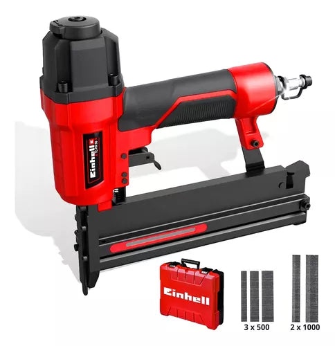Engrampadora clavadora neumática profesional maletin mas accesorios Einhell