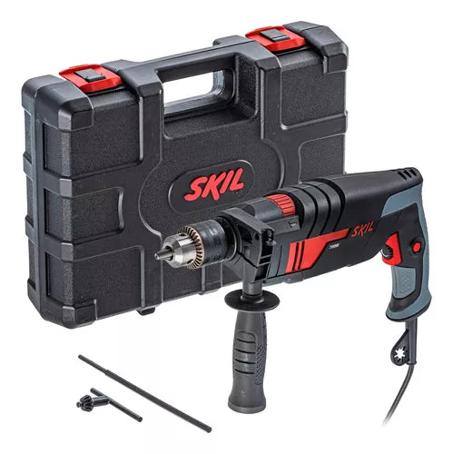Taladro percutor atornillador eléctrico de 13mm 700w Skil