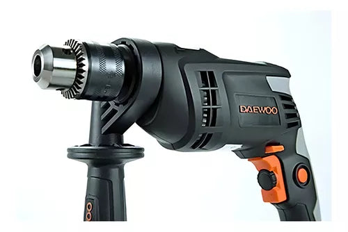 Taladro percutor 750w 2800rpm + Accesorios Daewoo