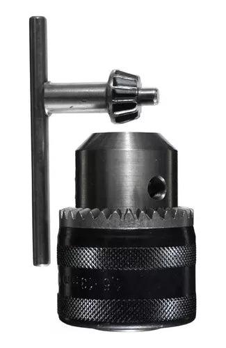 Mandril portabrocas de corona dentada con llave de ajuste 13MM Kwb
