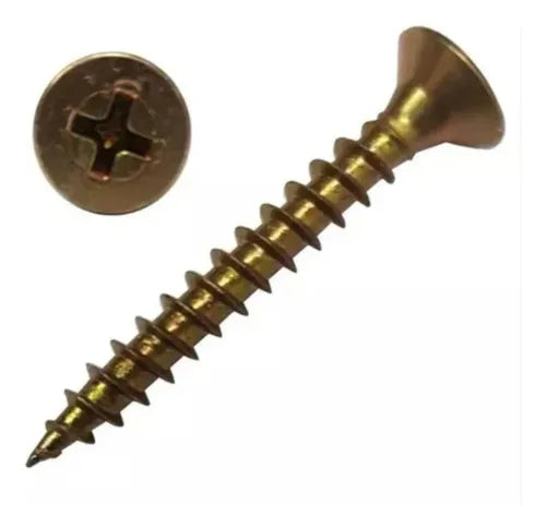 Tornillo fix para madera punta aguja 5,0 x 40 1000 unidades Bremen